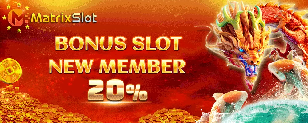 Bonus New Member 20% MatrixSlot